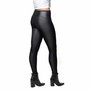 Jane and Bleecker Ladies' Faux Leather Legging Pants, Black, L, NWT